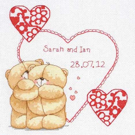 Celebration Forever Friends Cross Stitch Kit